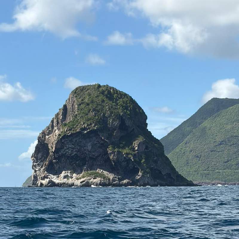 Visite de la Martinique par la mer