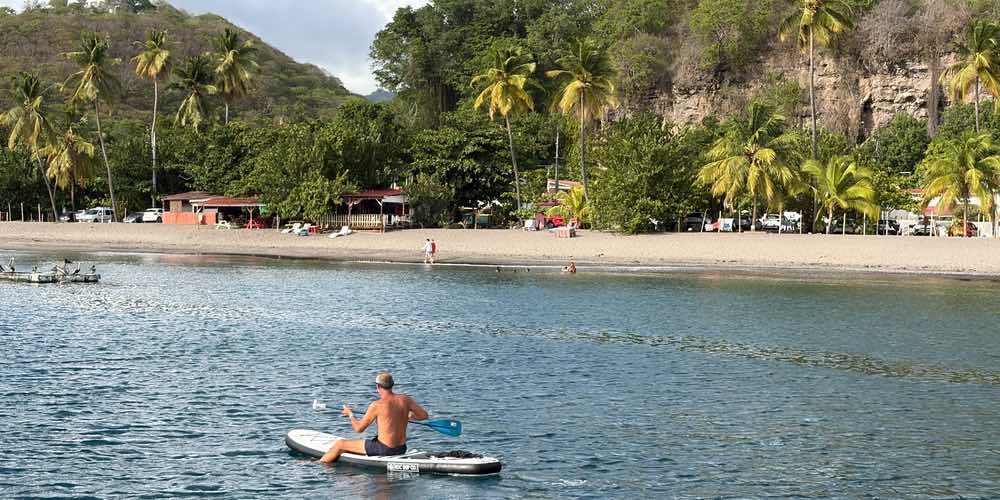 Sortie Paddle sur crique en Martinique